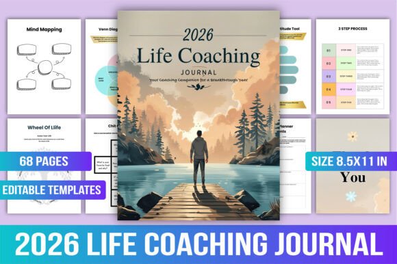Download 2026 Life Coaching Journal - Premium Resources