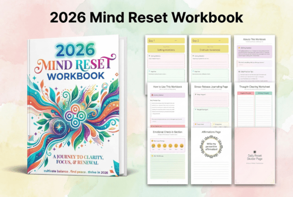 Download 🧠2026 Mind Reset Workbook✨🌿 - Premium Resources