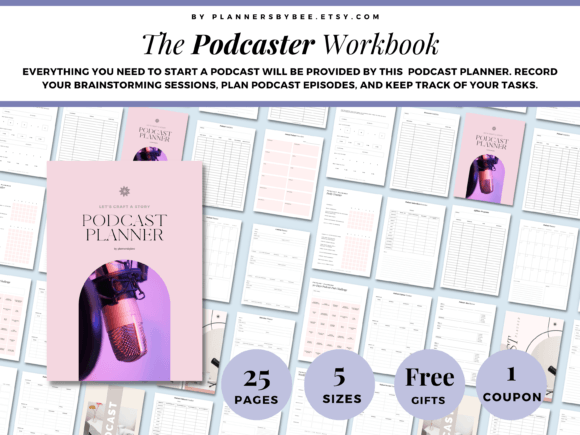 Download Podcast Planner Template, Episode Podca - Podcast planner Collection